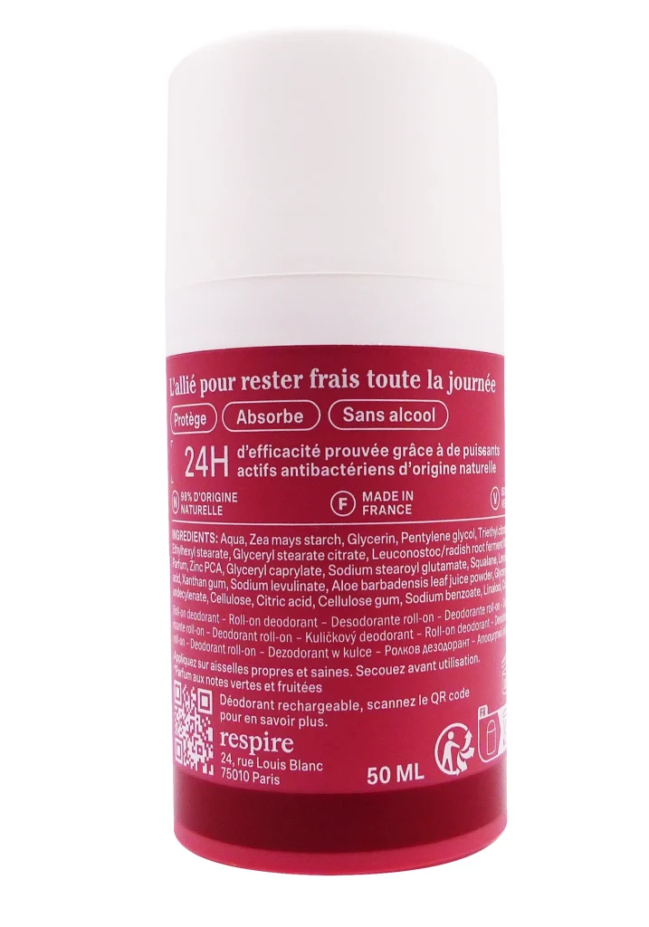 dos deodorant respire figue fraiche