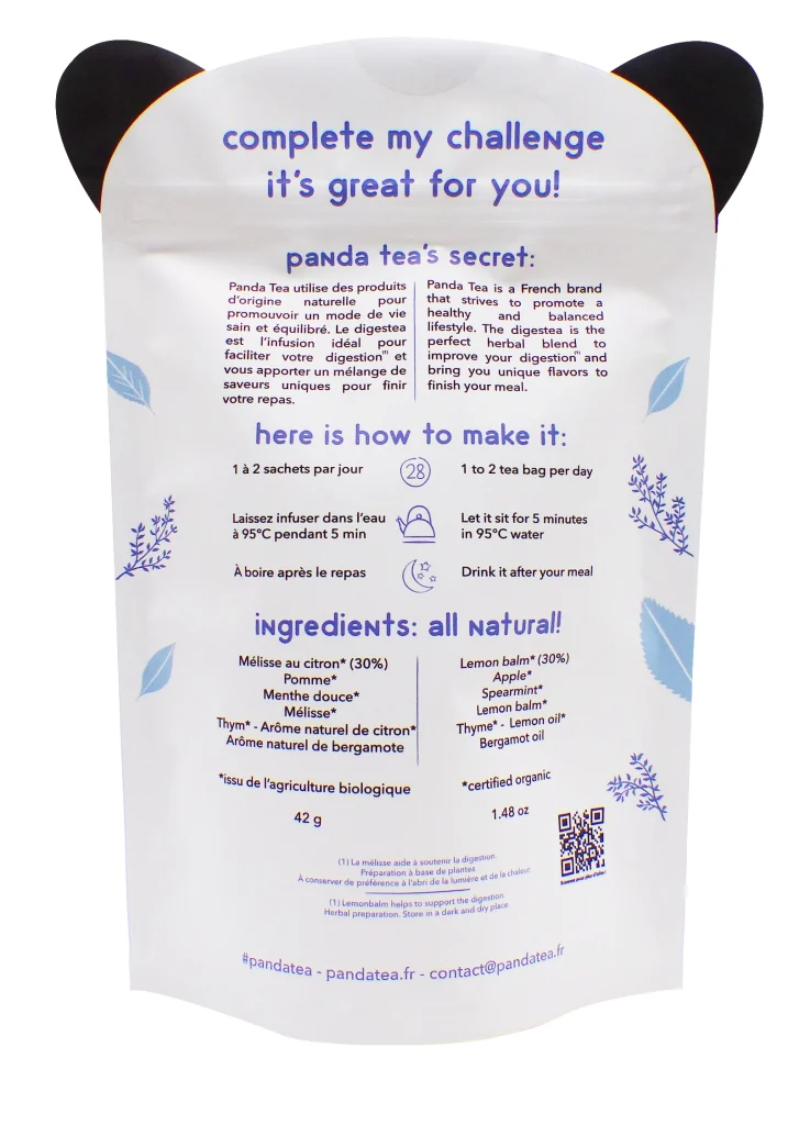 dos infusion digestion panda tea