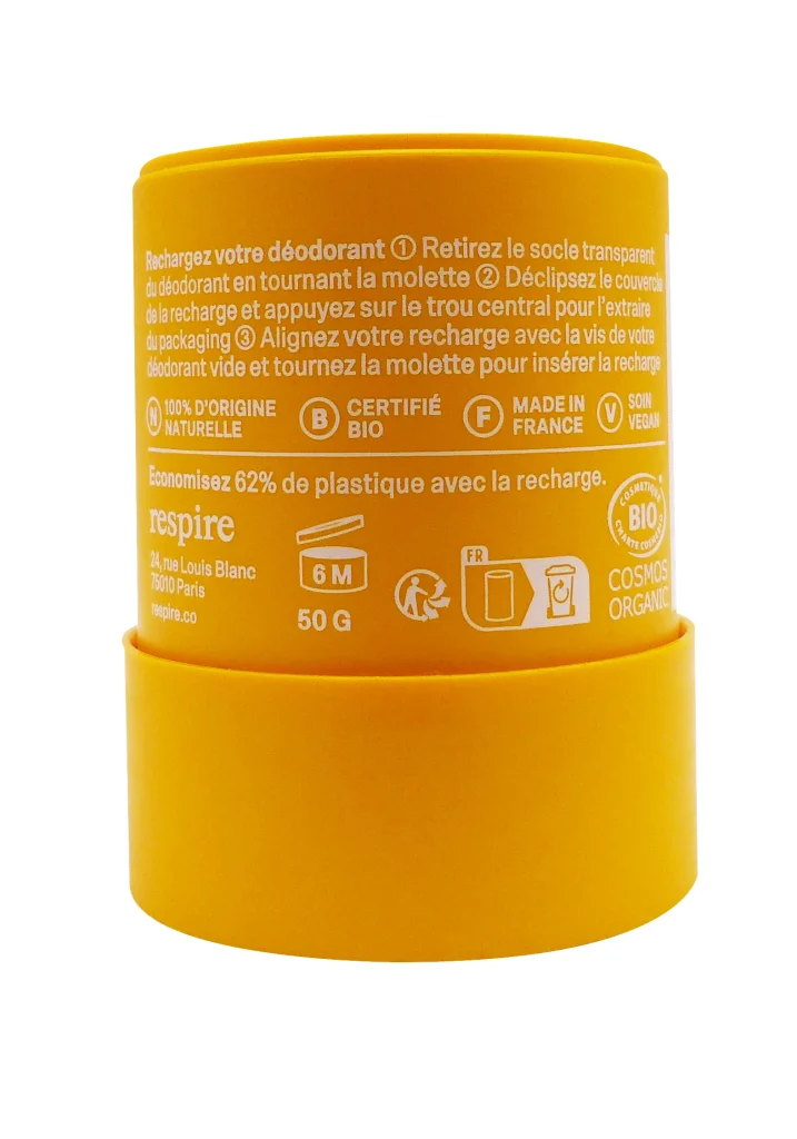 dos recharge respire deodorant douceur