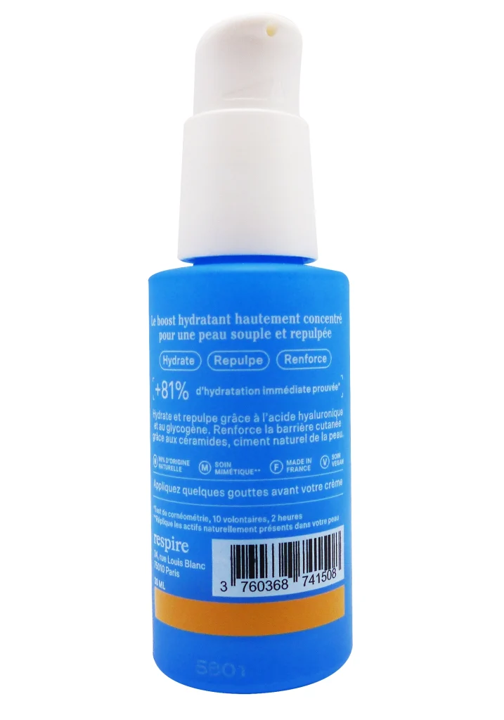 dos serum hydratant respire