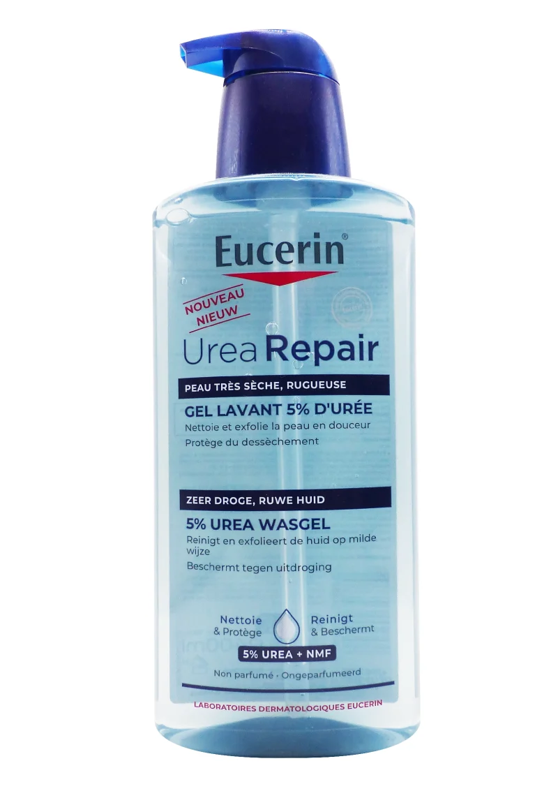 EUCERIN UREA REPAIR GEL LAVANT 5% UREE 400ML 2 eucerin urea repair gel lavant 5%