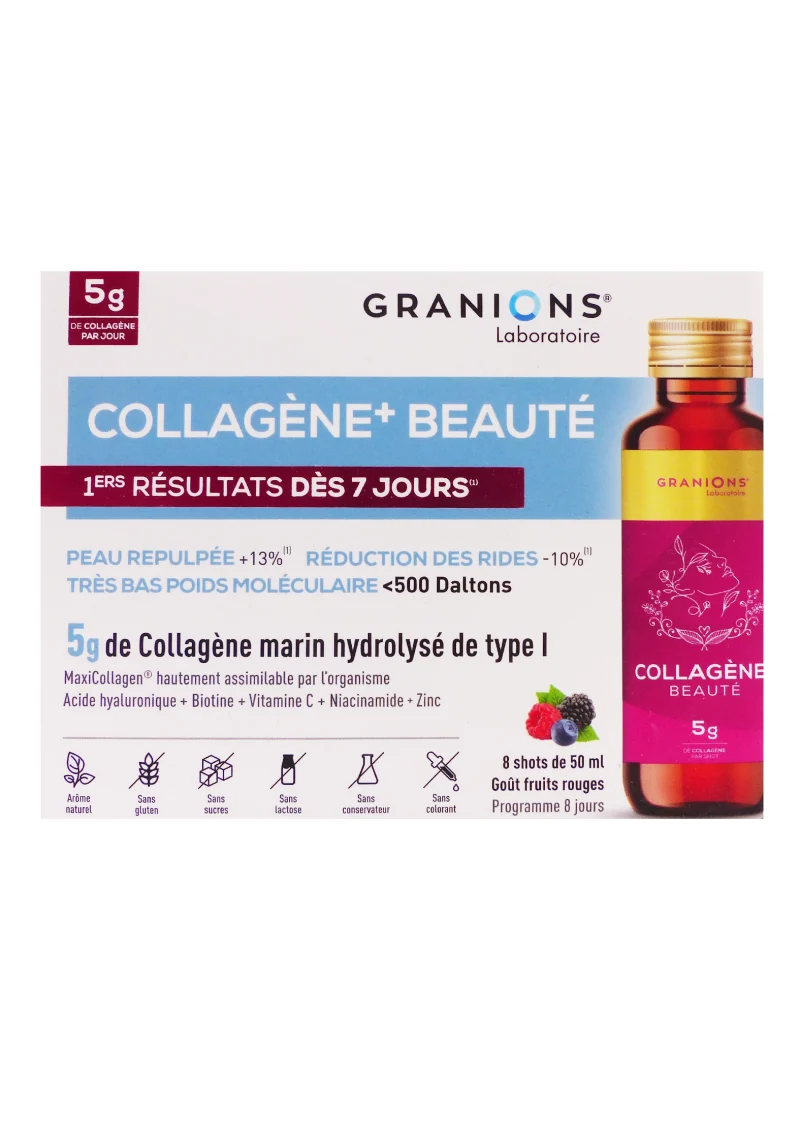 granions collagène+ beauté 8 shots 50 ml
