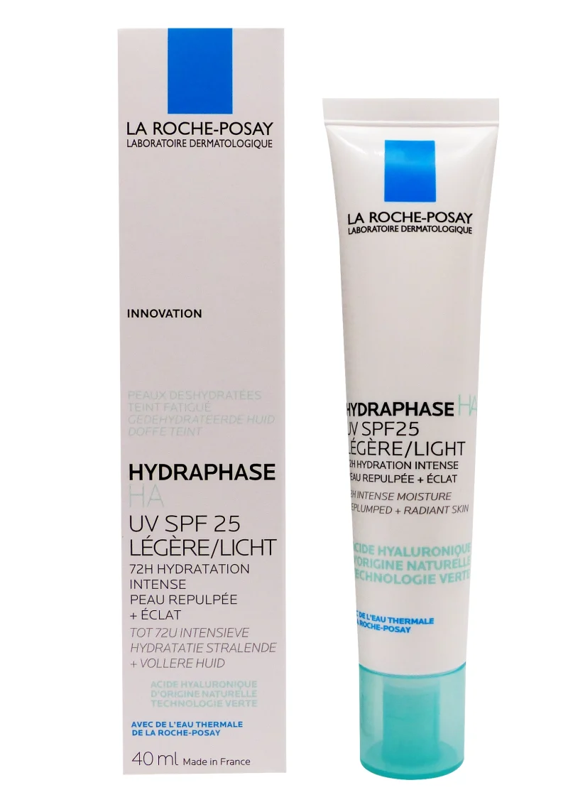 LA ROCHE-POSAY HYDRAPHASE HA LEGERE UV SPF 25, 40ML 2 la roche posay hydraphase ha spf 25 lègère 40 ml