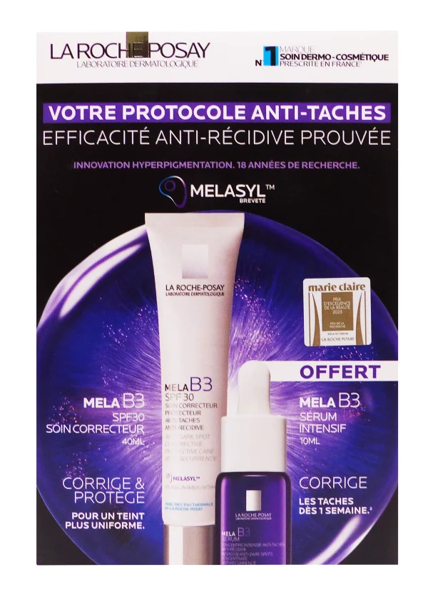 la roche posay mela b3 protocol anti taches