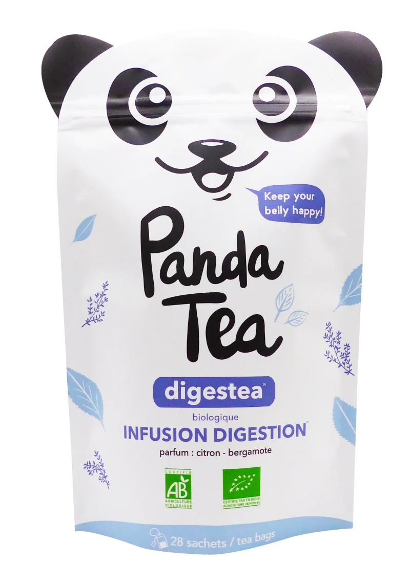 panda tea infusion digestion 28 sachets