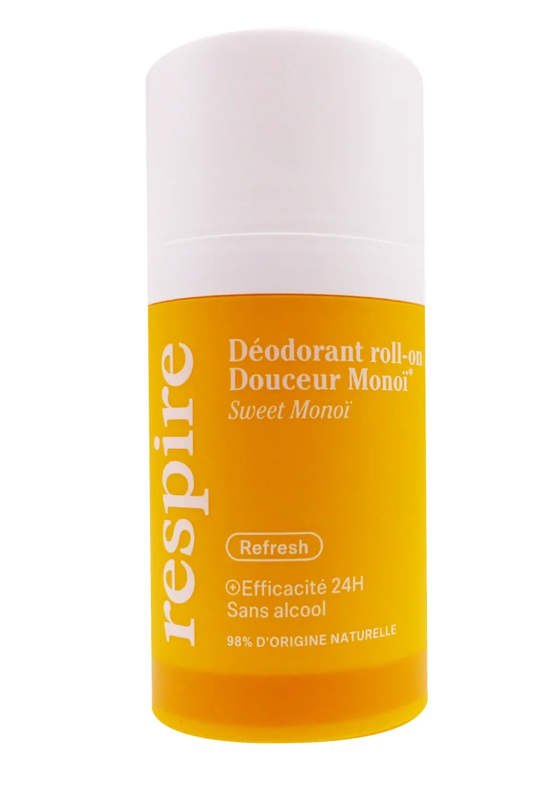 respire déodorant monoï