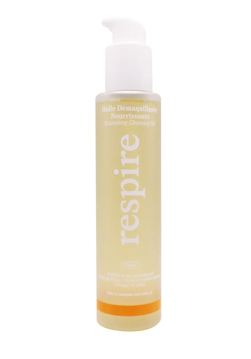 respire huile démaquillante nourrissante