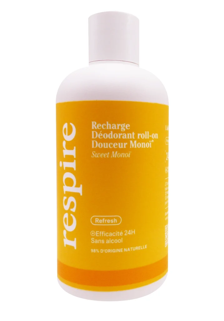 respire recharge deo roll on monoi