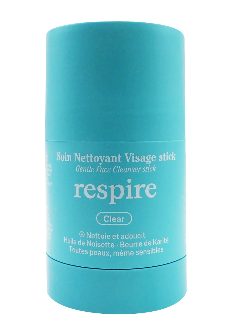 respire soin nettoyant visage stick