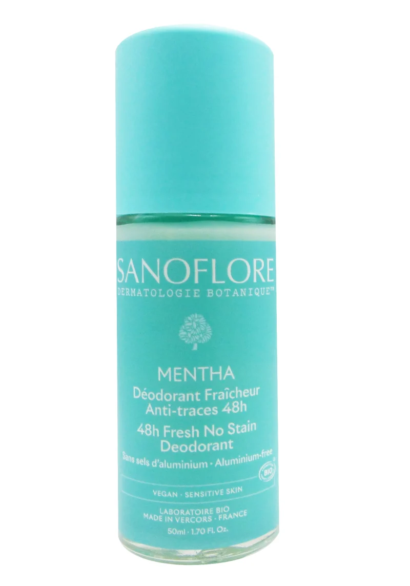 SANOFLORE DEODORANT FRAICHEUR MENTHA 48H 50ML 6 sanoflore déodorant frecheur mentha 50 ml