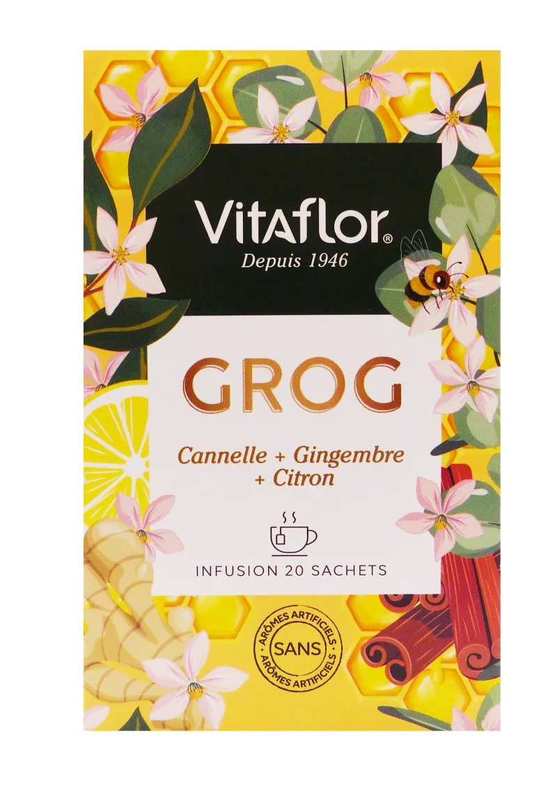 vitaflor grog 20 sachets