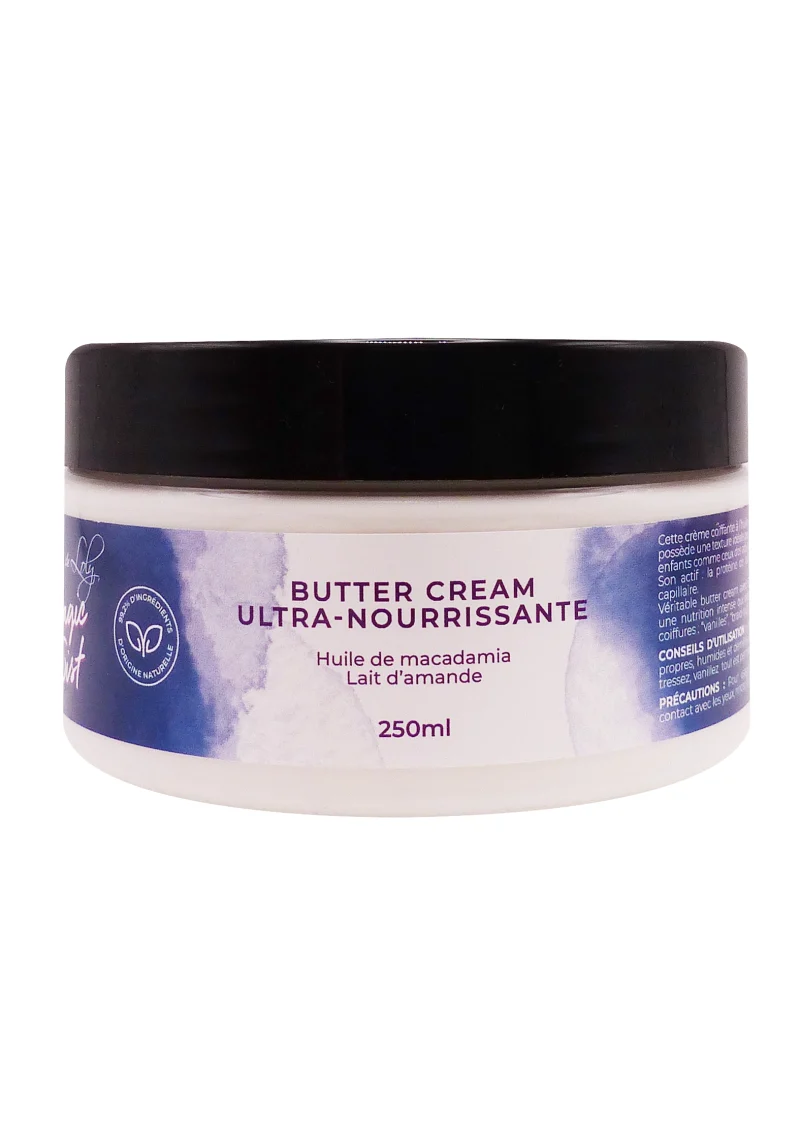 butter cream ultra nourrissante 250 ml les secrets de loly