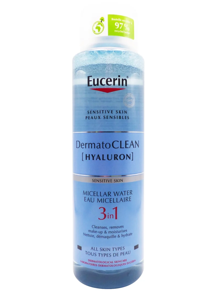 EUCERIN DERMATOCLEAN LOTION MICELLAIRE 3 EN 1, 400ML 7 dermatoclean eucerin eau micellaire 3 en 1
