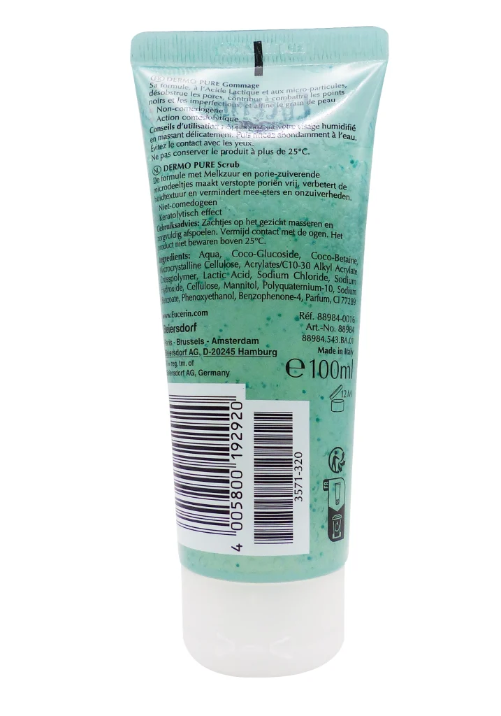 dos gommage dermopure scrub 100 ml