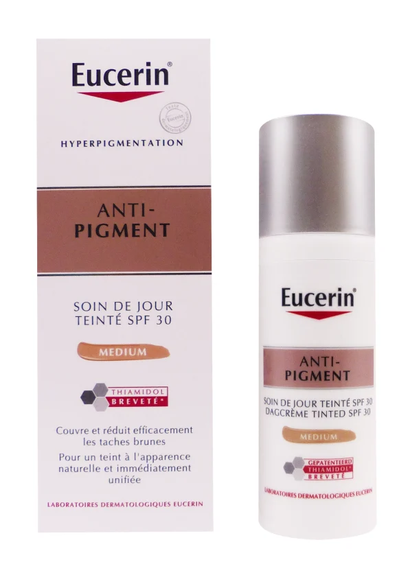 eucerin anti pigment soin de jour teinté medium
