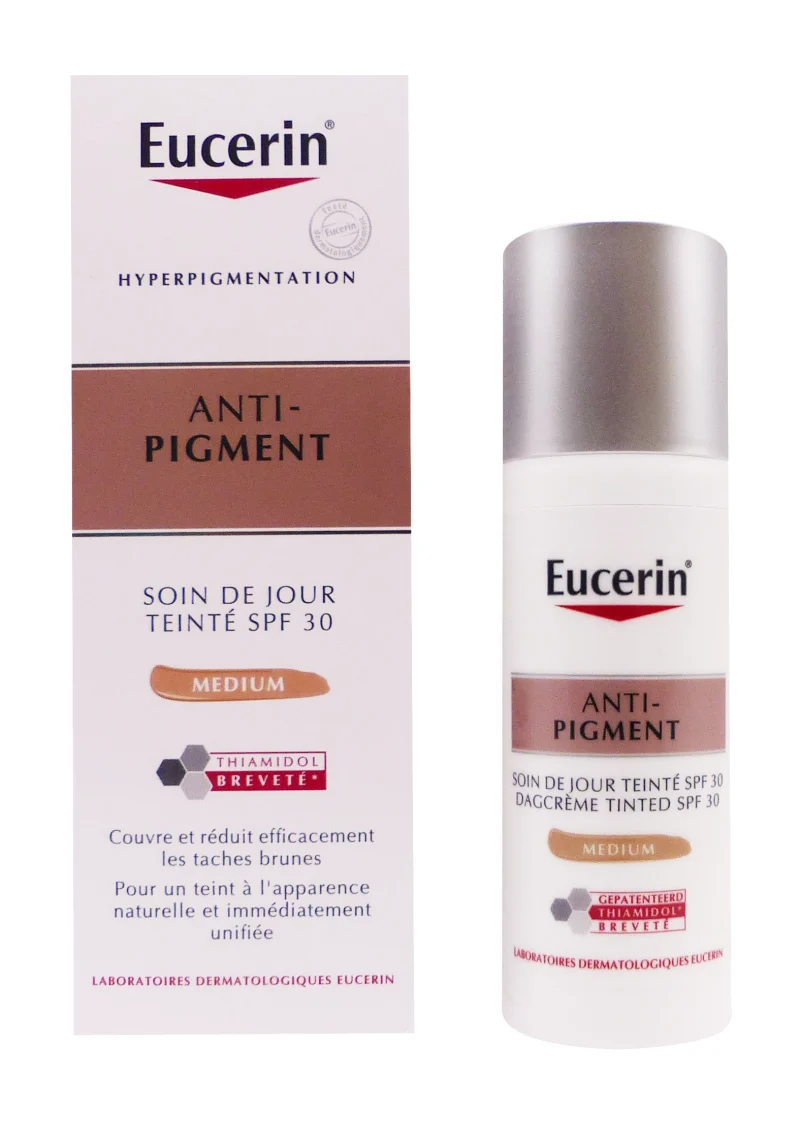 eucerin anti pigment soin de jour teinté medium