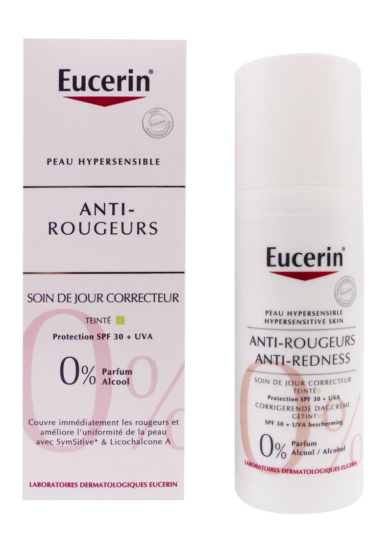 eucerin anti rougeurs soin jour teinté spf 30