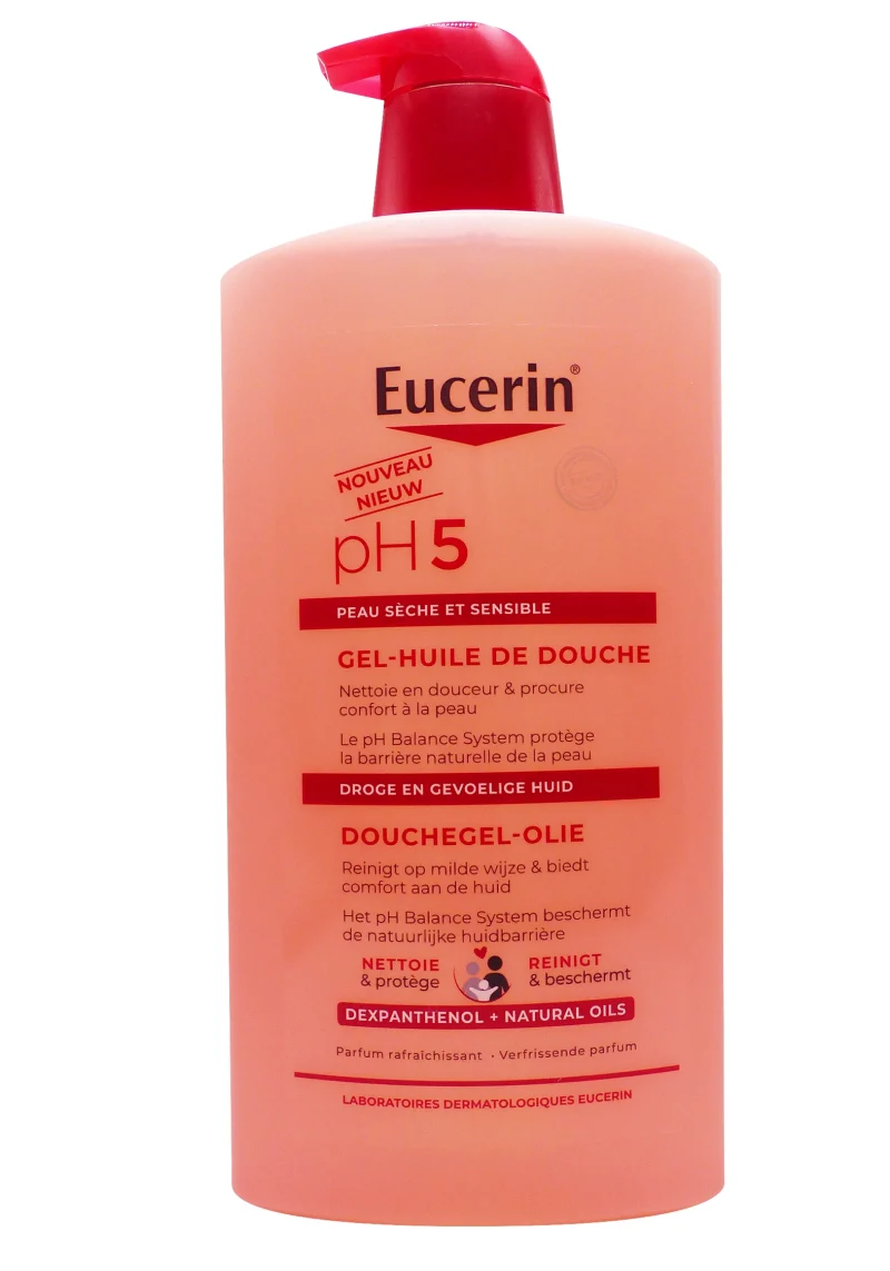 eucerin ph5 gel huile de douche