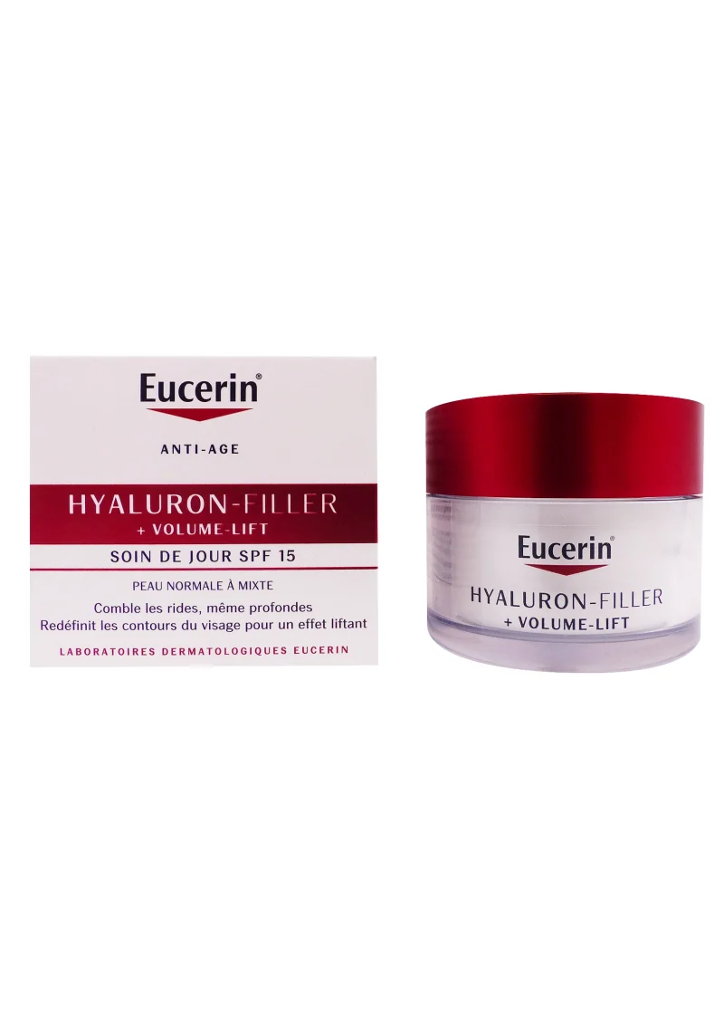 EUCERIN HYALU-FILLER+VOLUME-LIFT SOIN DE JOUR SPF15 50ML 9 eucerin soin de jour spf 15 hyaluron filler volume lift