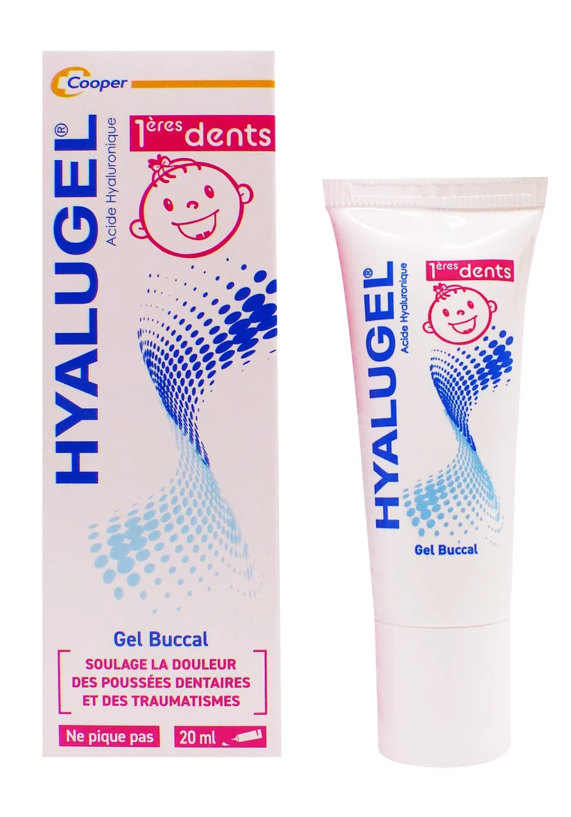 HYALUGEL 1ERES DENTS GEL BUCCAL 20ML 8 hyalugel 1eres dents 20 ml
