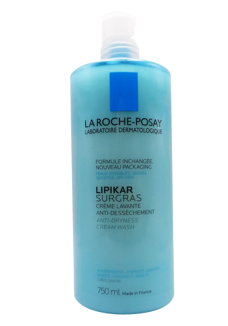 la roche posay lipikar surgras creme lavante 750 ml