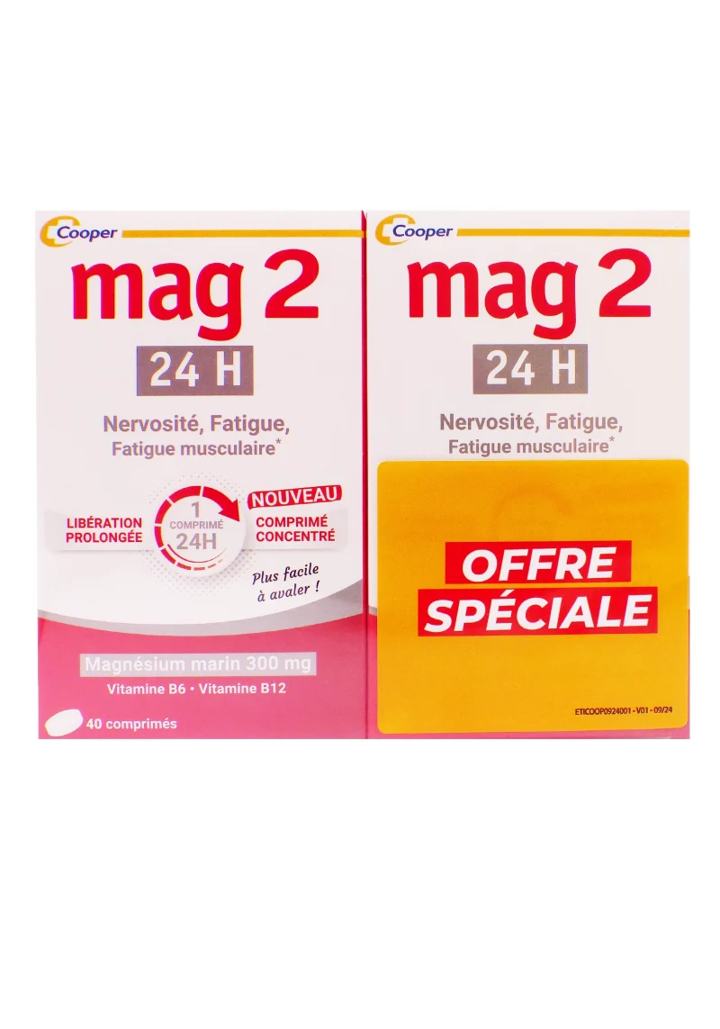 mag 2 24h lot de 2