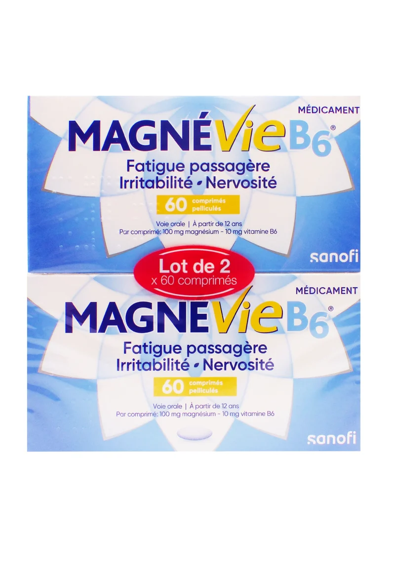 magnévie b6 lot de 2