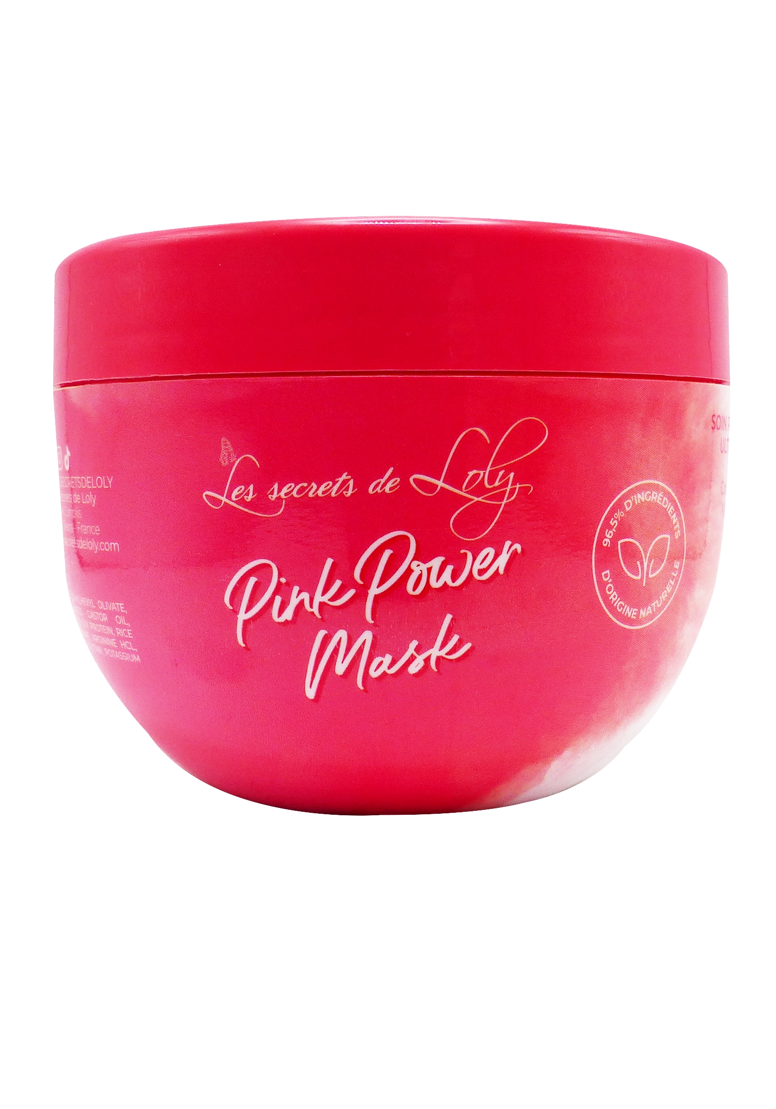 LES SECRETS DE LOLY PINKPOWER MASK 300 ML 1 pink power masque secrets de loly