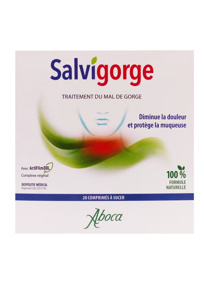salvigorge 20 comprimes a sucer aboca