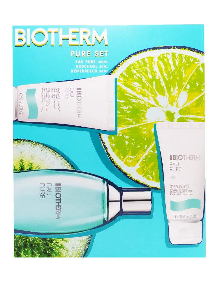 BIOTHERM COFFRET PURE SET EAU PURE 3 biotherm pur set coffret