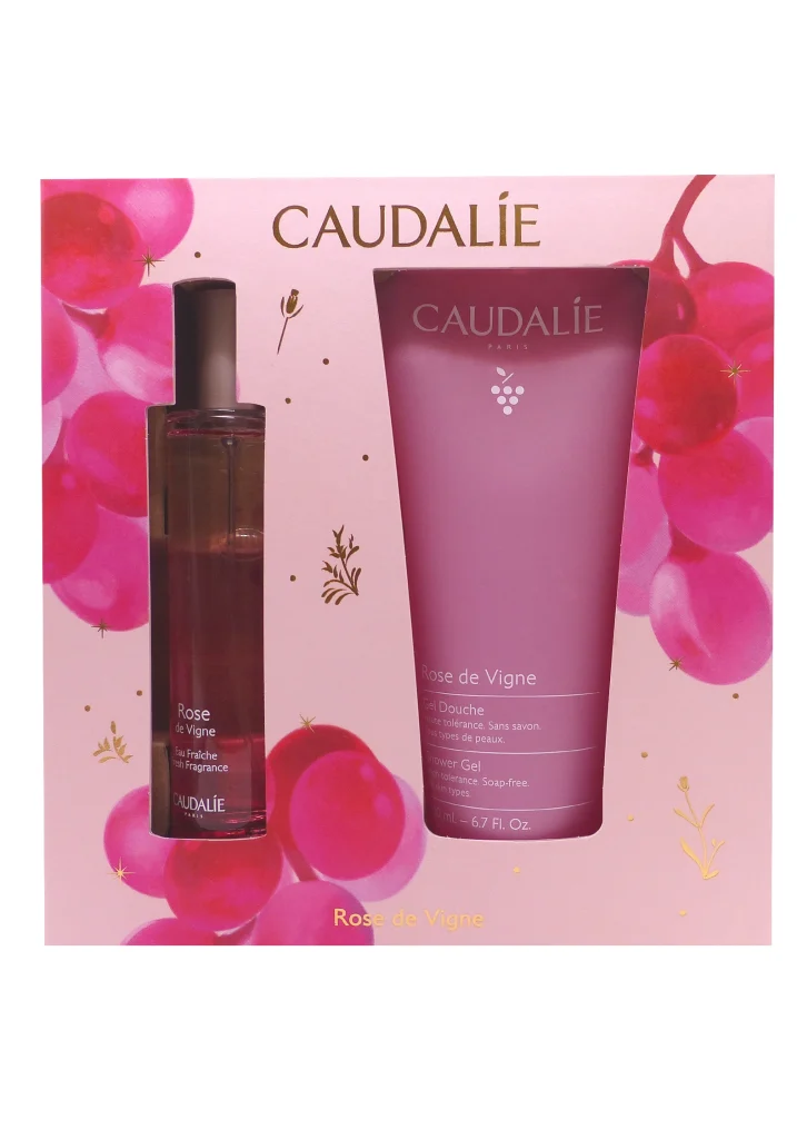 caudalie coffret rose de vigne