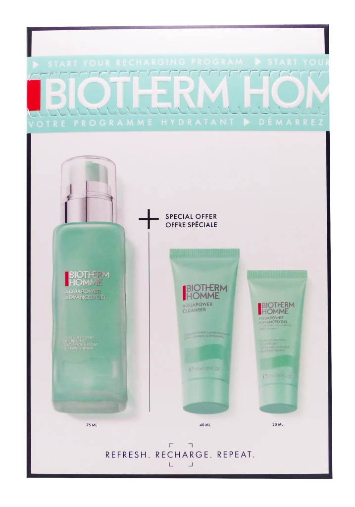 coffret homme biotherm programme hydratant