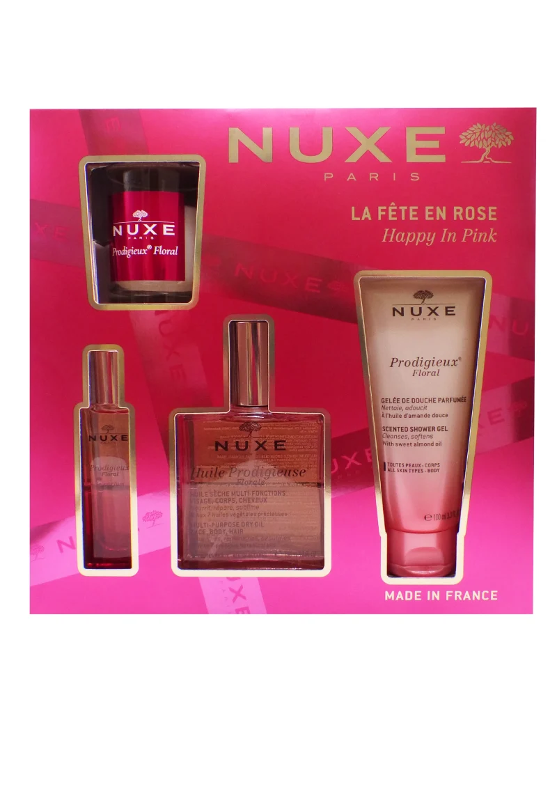 coffret nuxe la fete en rose