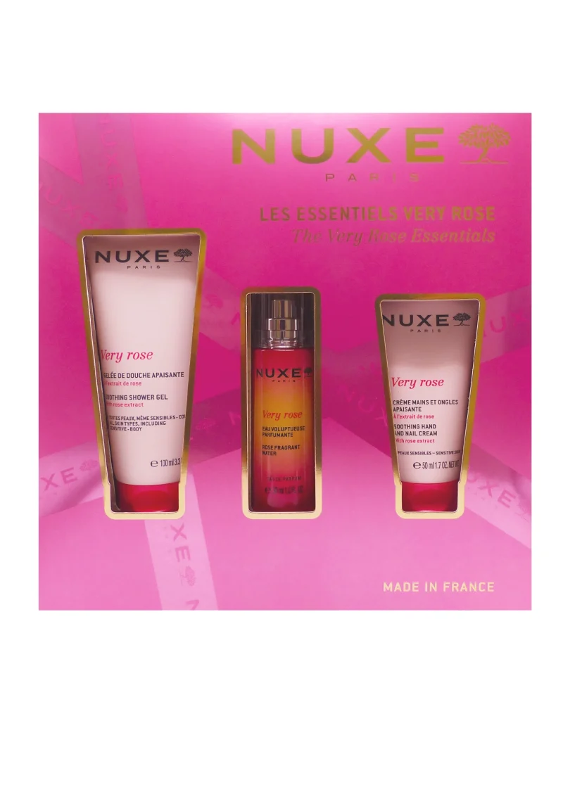 coffret nuxe les essentiels very rose