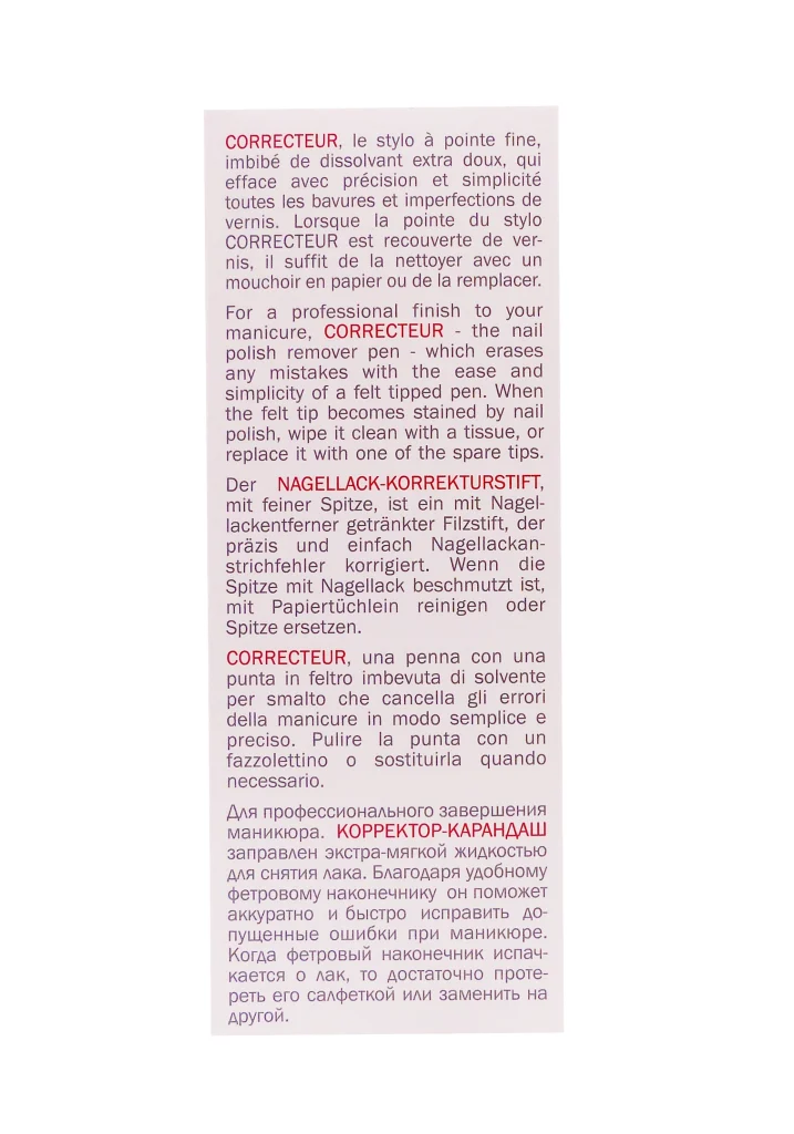 correcteur verni mavala