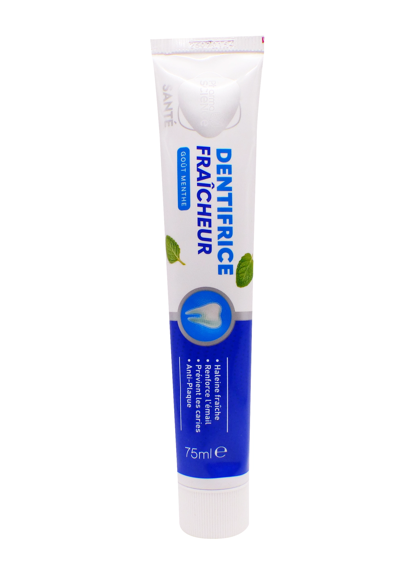 PHARMA SCIENCE DENTIFRICE FRAICHEUR GOÛT MENTHE 75 ML 1 dentifrice fraicheur 75 ml
