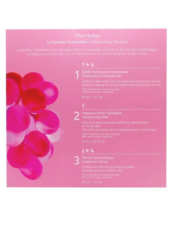 dos coffret caudalie routine hydratation