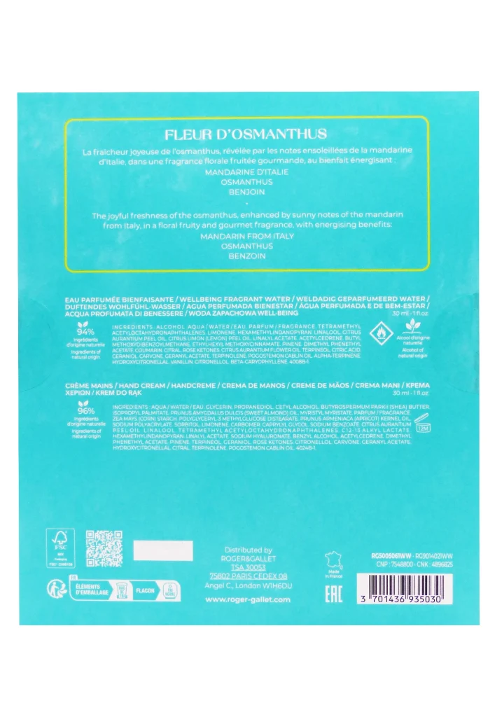 dos coffret fleur dosmanthus roger et gallet