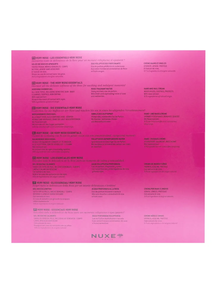dos coffret nuxe very rose les essentiels