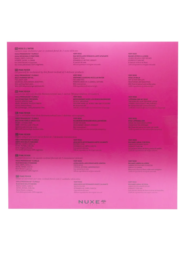 dos coffret rose a linfini