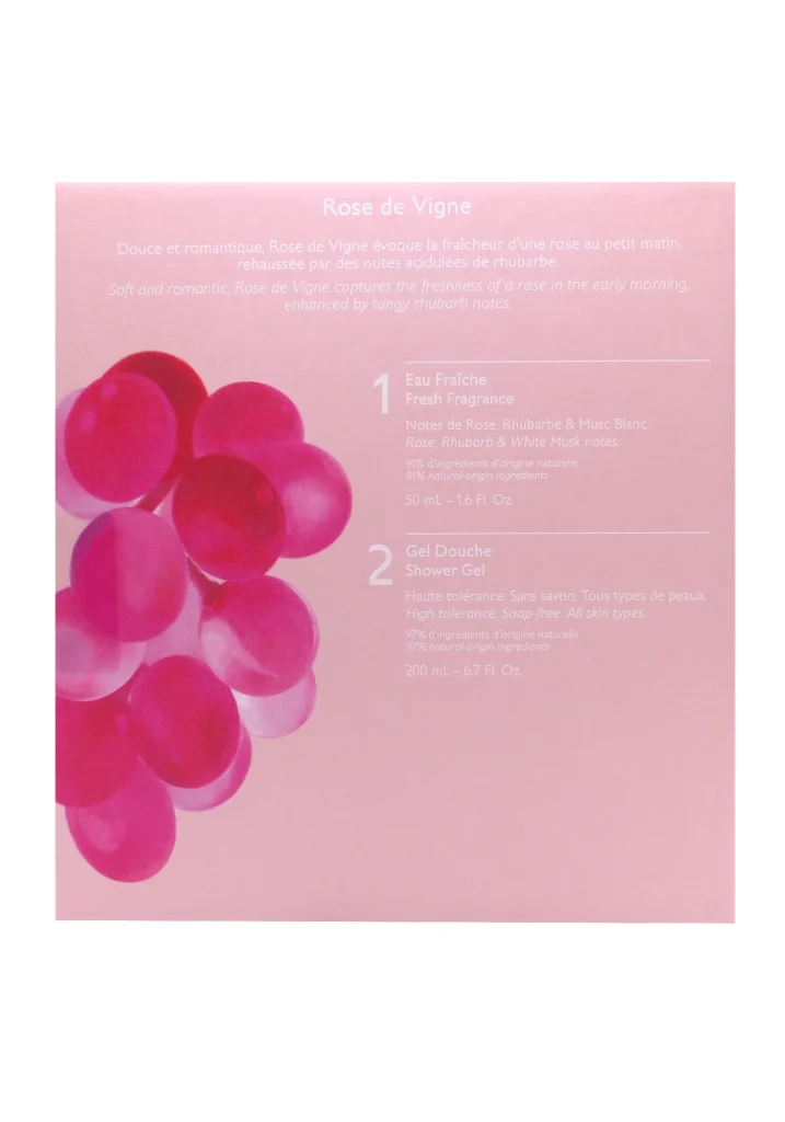 dos coffret rose de vigne caudalie