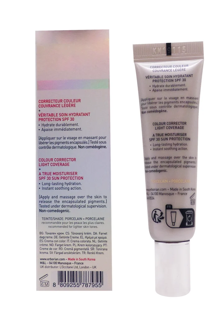 dos erborian porcelain 15 ml