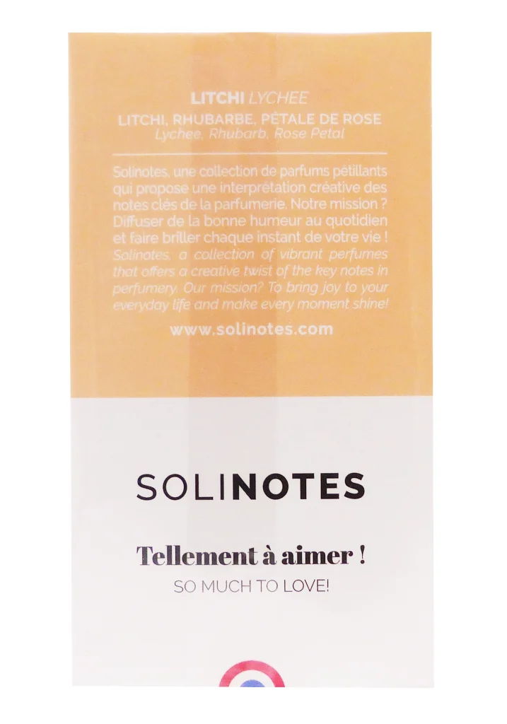 dos litchy 50 ml solinotes