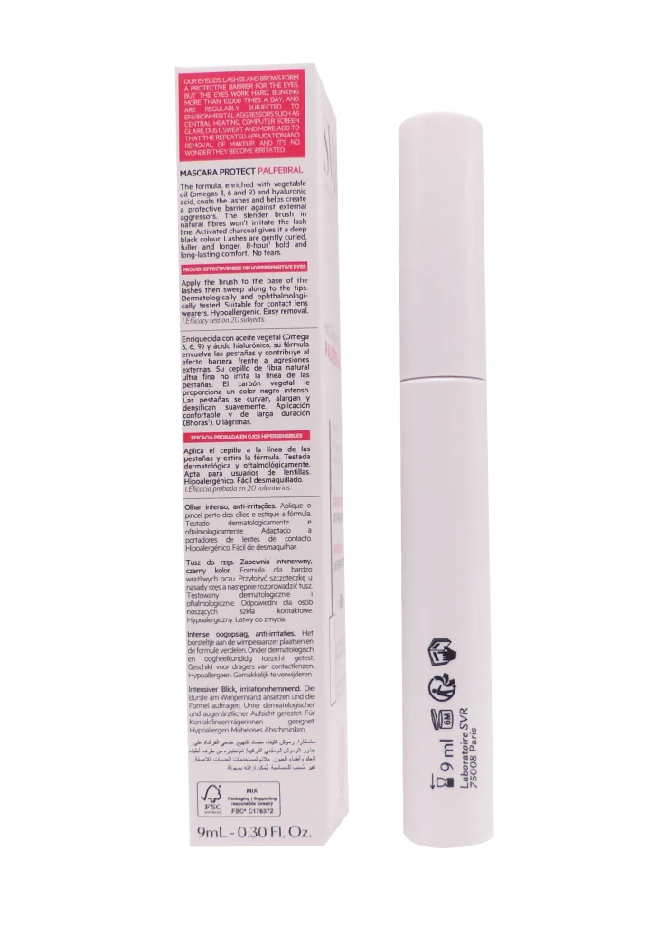 SVR PALPEBRAL MASCARA NOIR 9ML 3 dos mascara palpebral 9 ml svr