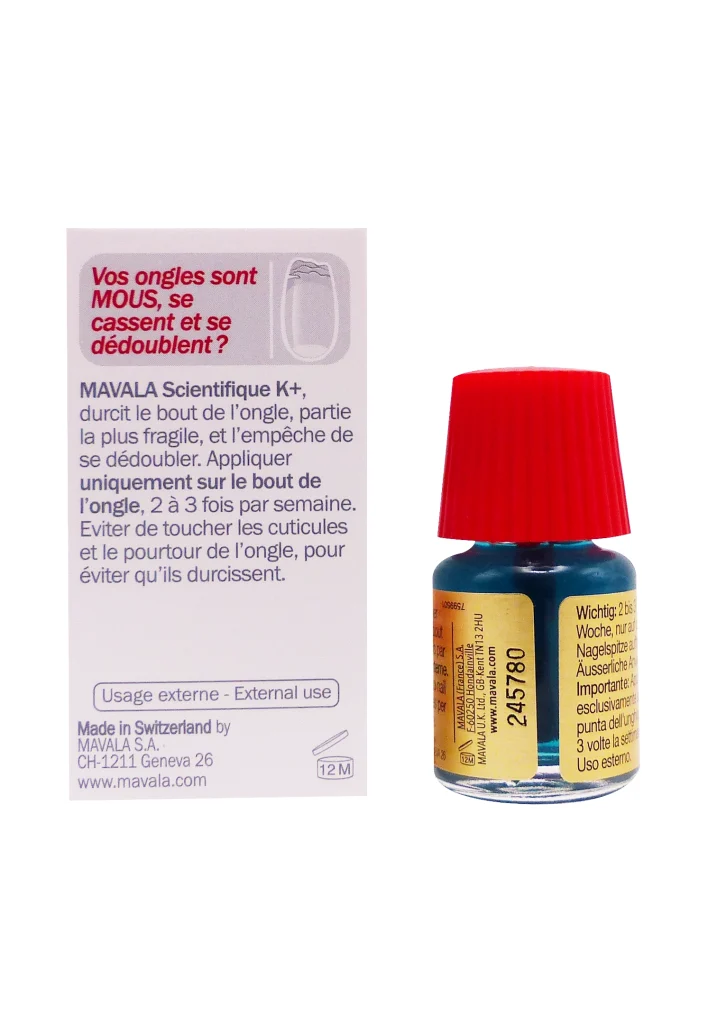 dos mavala scientifique k durcisseur dongles