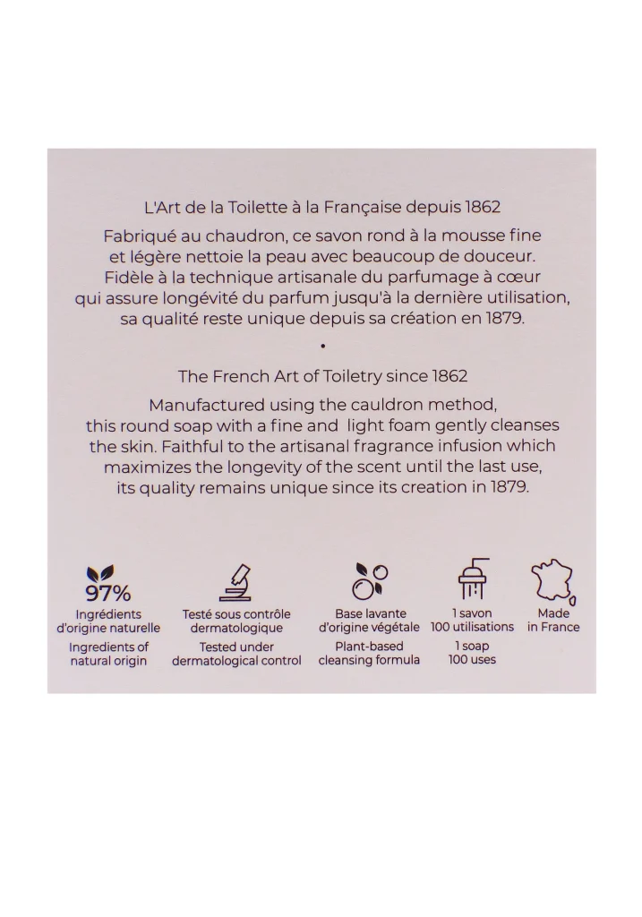 dos savon roger et gallet gingembre rouge