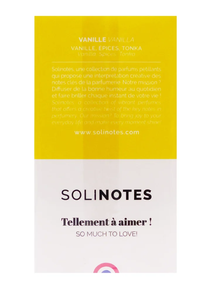 dos solinotes vanille