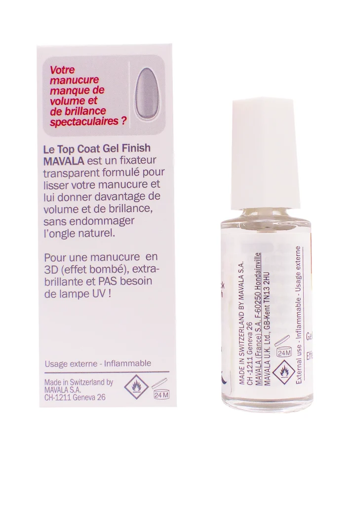 dos top coat gel finish mavala