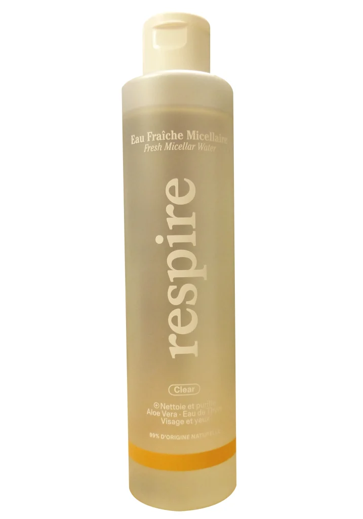 eau micellaire respire