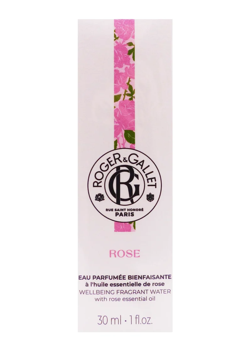 eau parfumée de rose roger et gallet 30 ml